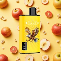 JNR EAGLE Smart 23000 Puffs Double Apple Digital Screen 1.0ohm Mesh Coil 25ml E-liquid