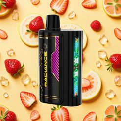 JNR Radiance 31000 Puffs Strawberry Ice 28ml E-liquid Dual Mesh Coil 950mAh Battery Capacity