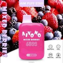 Mixed Berries Aivono AIM PUFF STAR 6500 V2D4290 | Aivono NZ