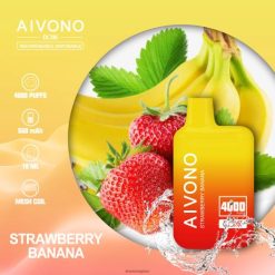 Strawberry Banana Aivono AIM BOXX 4000 V2D4231 | Aivono Vape NZ